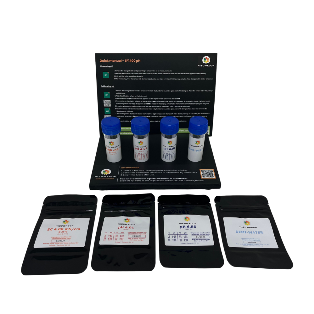 Kalibratiestation met vloeistofzakjes EP6000