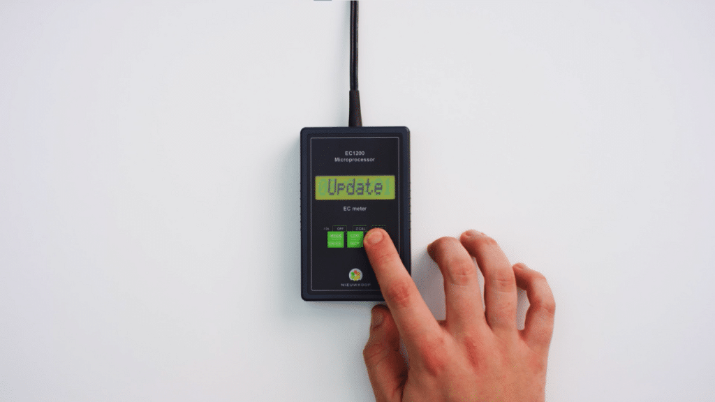 EC handmeter kalibreren