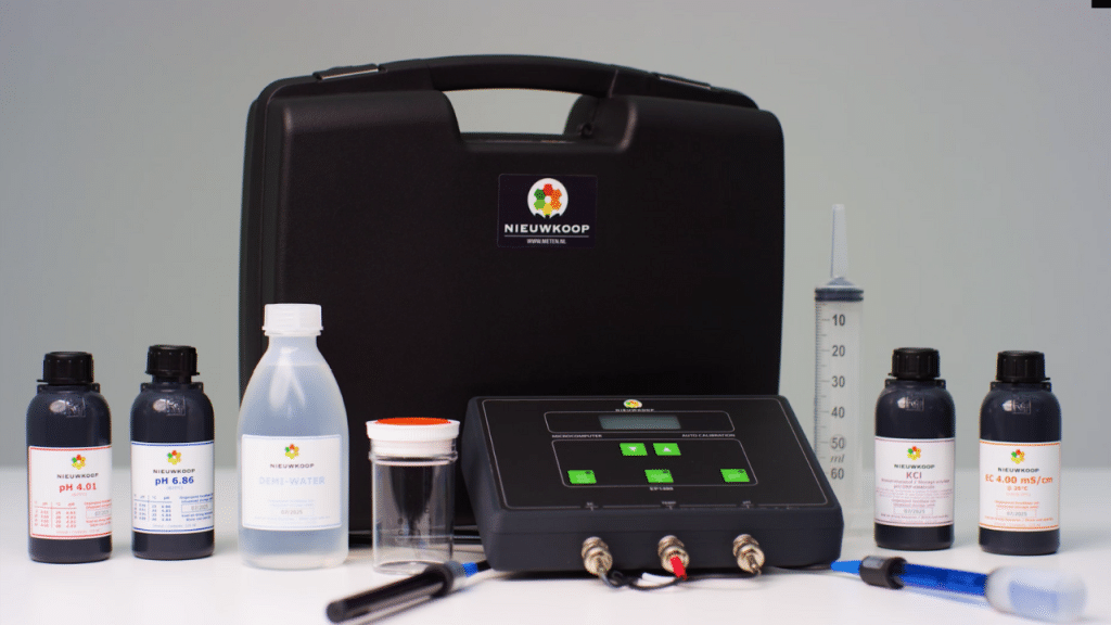 EC °C pH meter kalibreren