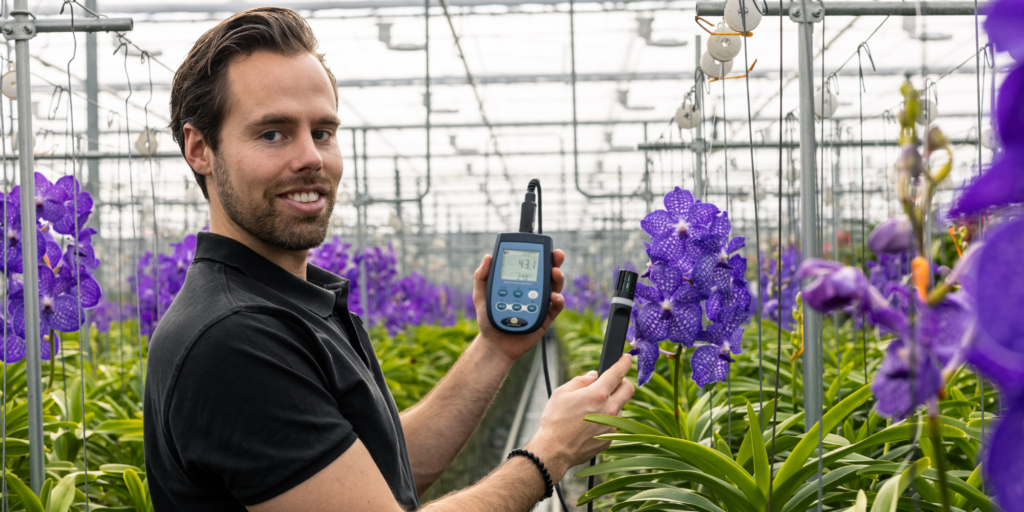 Relatieve luchtvochtigheid en temperatuur meter