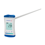 Temperature meters for measuring in soil
