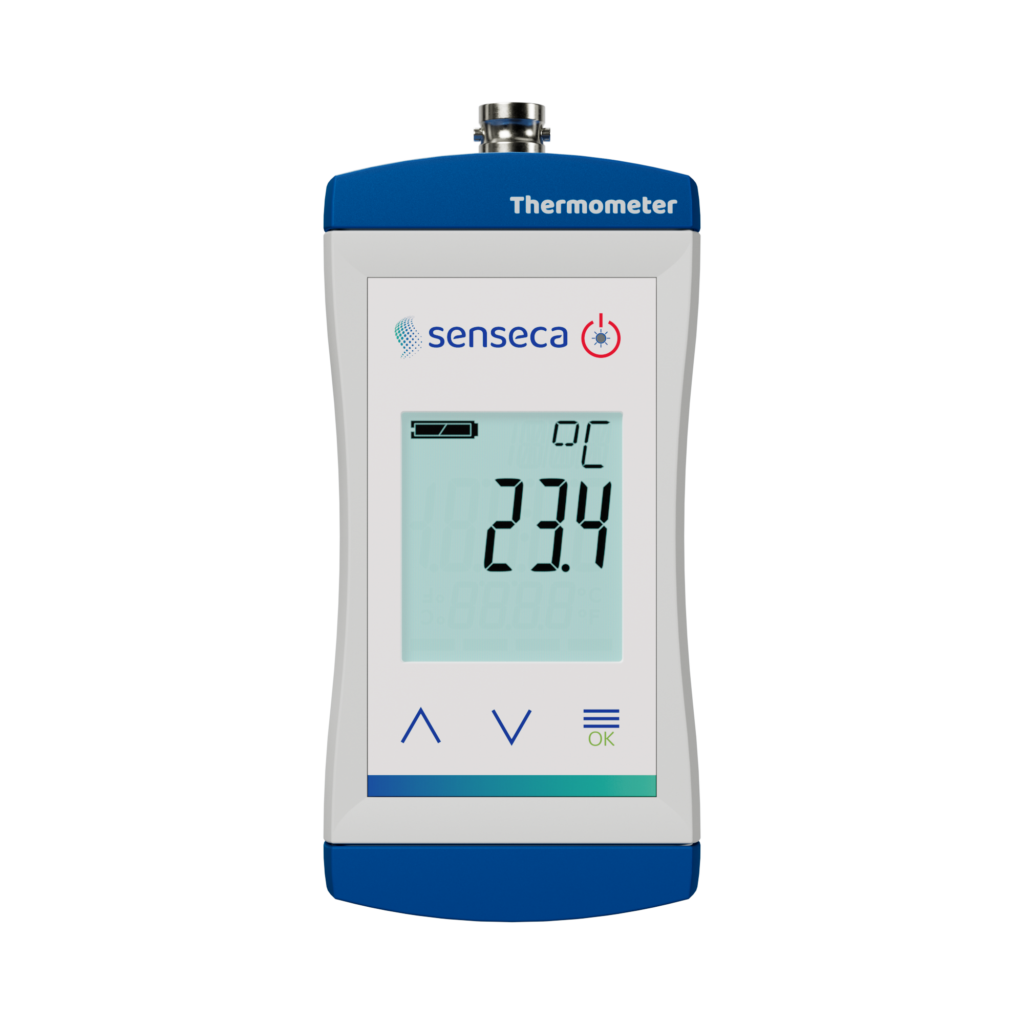Grond en compost thermometer ECO120 vooraanzicht meter