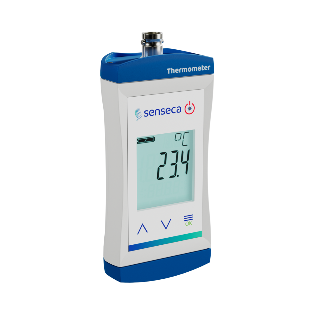 Grond en compost thermometer ECO120 zijkant meter