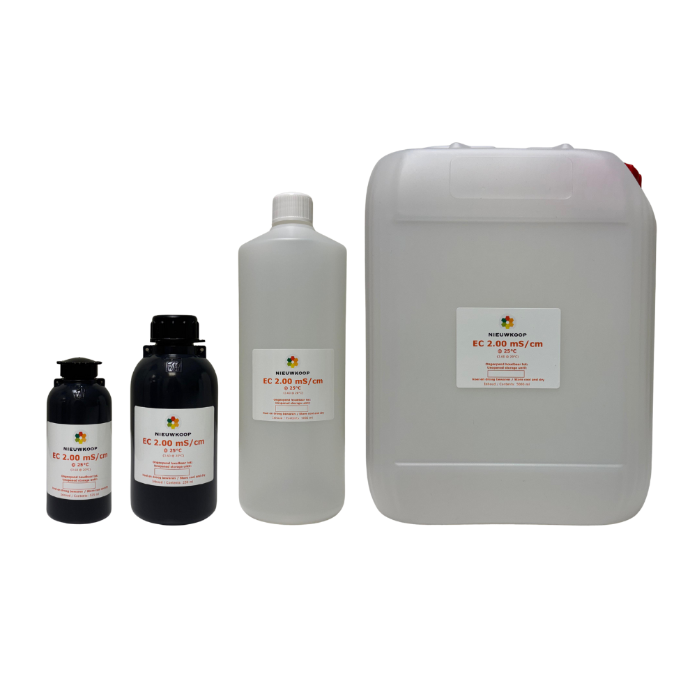 Kalibratievloeistof EC2.00 125, 250,1000, 5000 ml