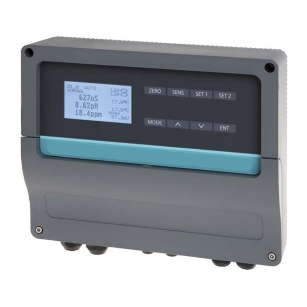 Voorkant geavanceerde EC-pH-ORP-ISE regelaar - EP3050